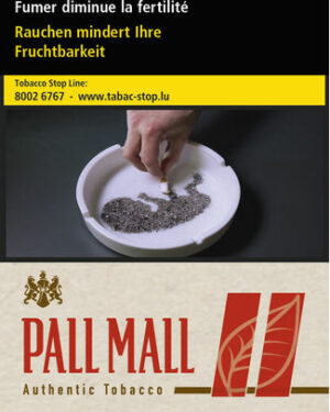 PALL MALL AUTHENTIC TOBACCO RED 25