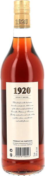 Brandy Spirit "1920" 30° Carvalho Ribeiro & Ferreira