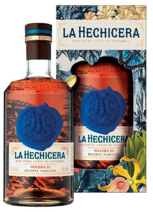 La Hechicera "Ron Extra Anejo" 40° Colombie